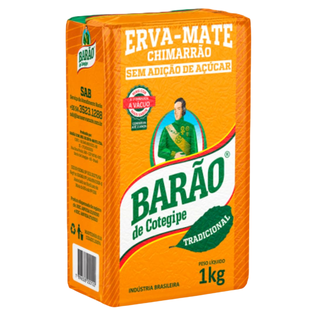 ERVA MATÉ CHIMARRAO BARAO 1KG