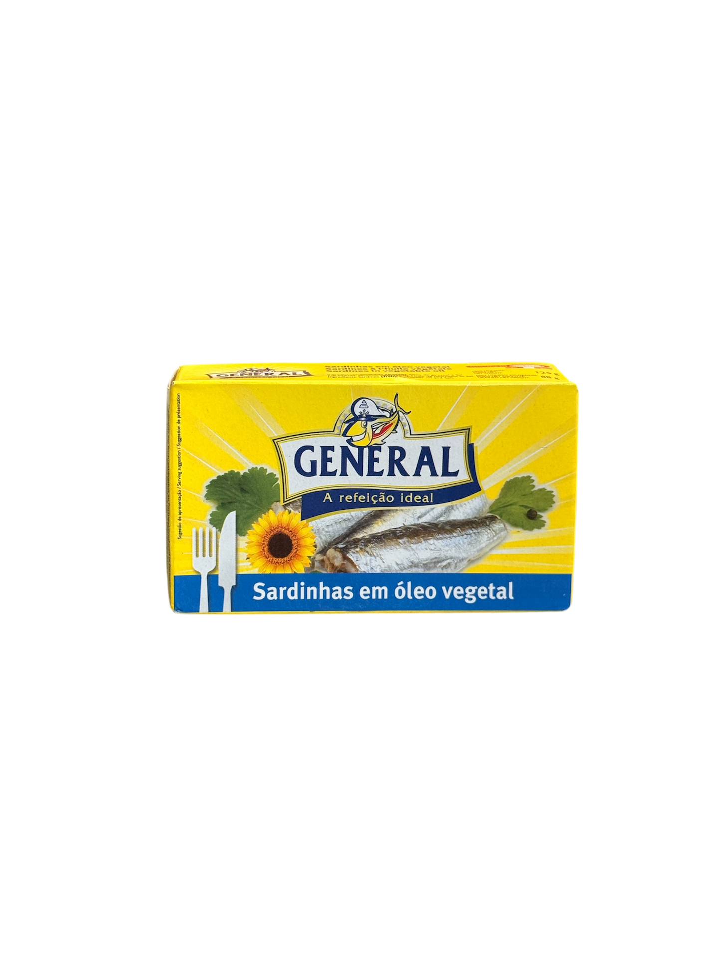 SARDINES HUILE VEGETAL GENERAL 125G