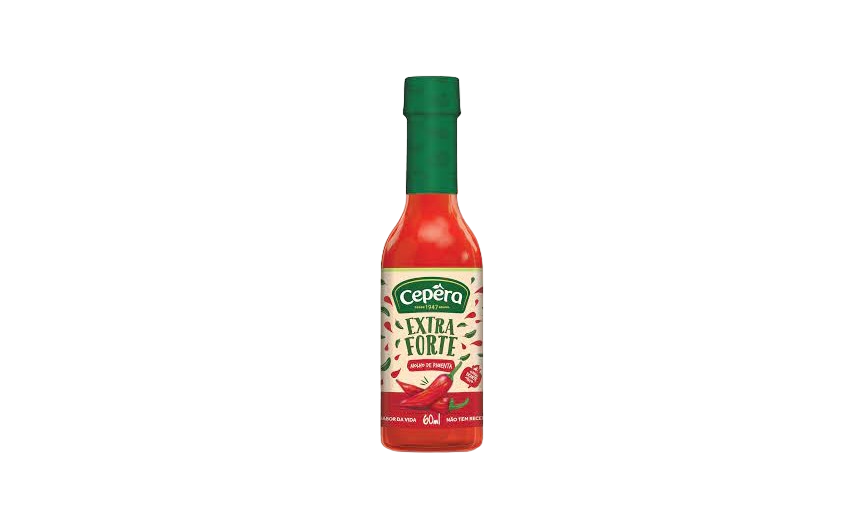 MOLHO DE PIMENTA EXTRA-FORTE CEPERA 60ML