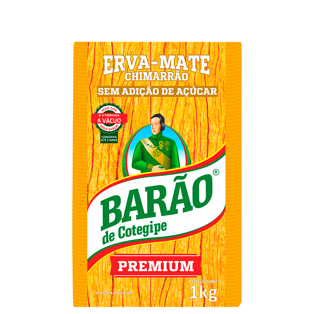 ERVA MATÉ CHIMARRAO BARAO 1KG