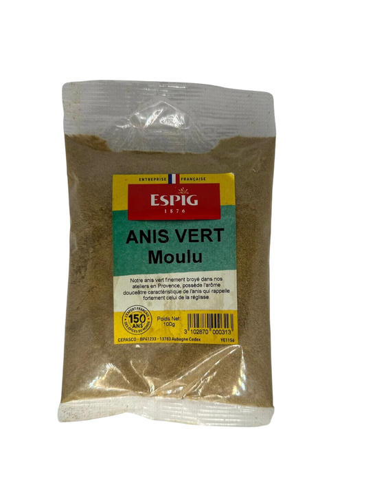 ANIS VERT MOULU ESPIG 100G