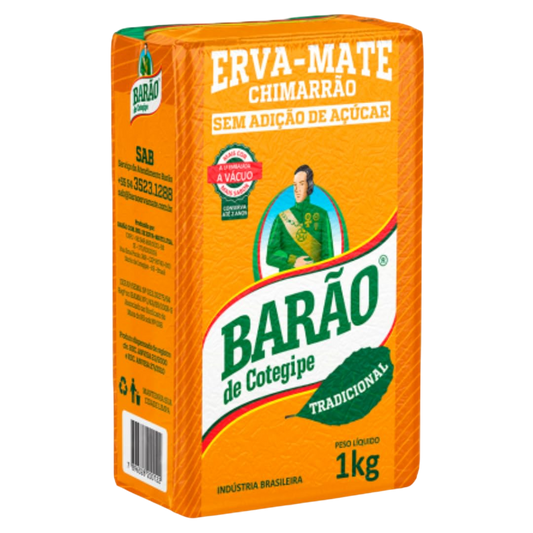 YERBA MATÉ CHIMARRAO BARAO 1KG