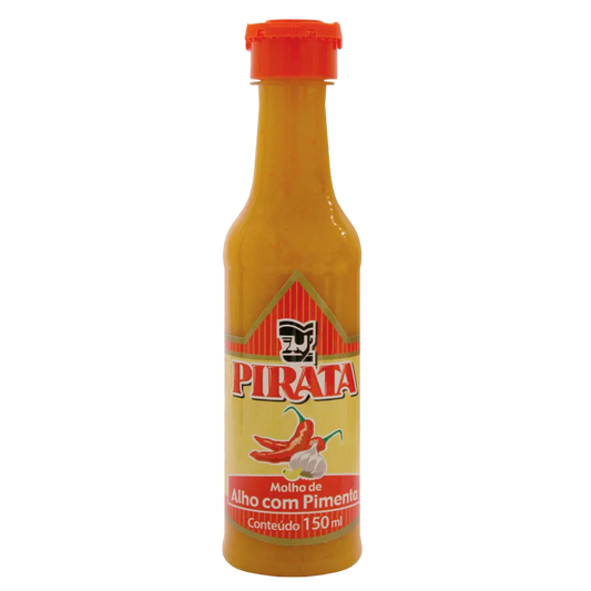SAUCE À L'AIL COM PIMENTA PIRATA 150ML