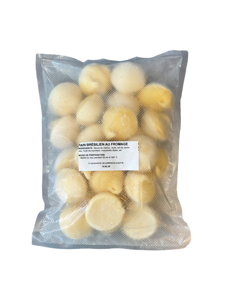 PAIN AU FROMAGE CONGELÉ PAO DE QUEIJO MINAS 800g