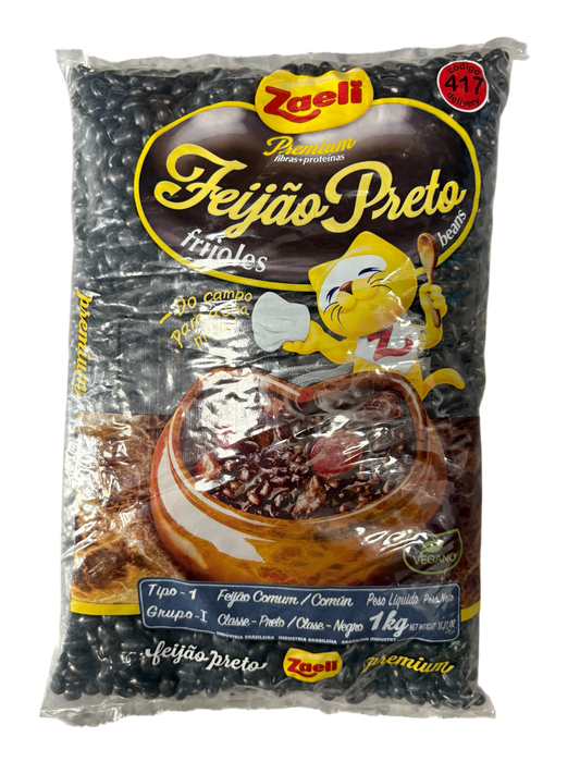 Feijão preto zaeli 1kg