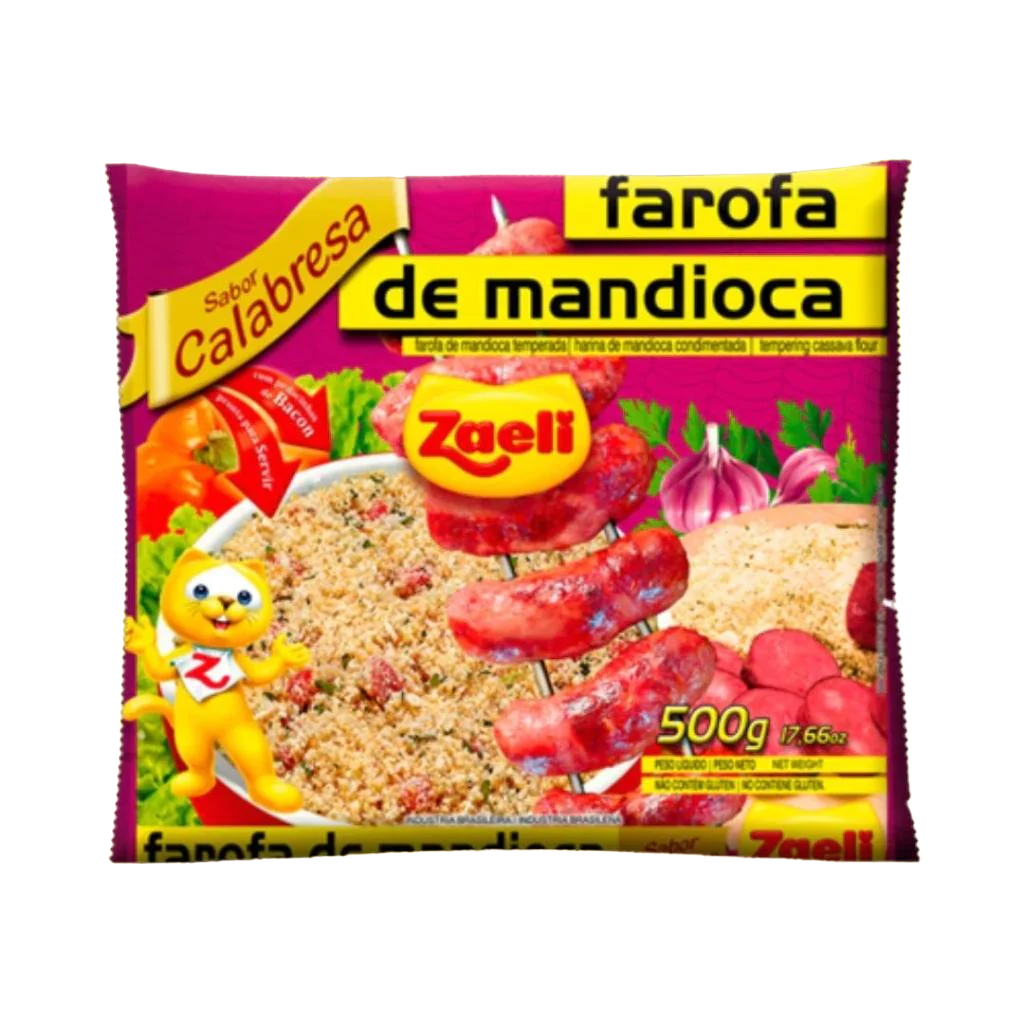 FAROFA MANIOC CALABRESA ZAELI 500G