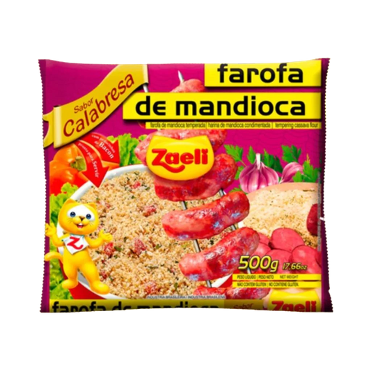 FAROFA MANIOC CALABRESA ZAELI 500G