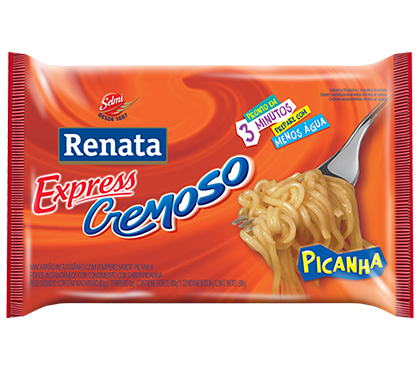 NOUILLES CREMOSO PICANHA RENATA 85G