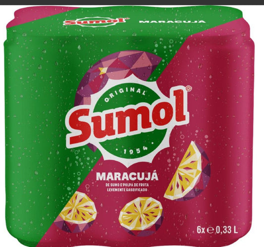 SUMOL MARACUJA 6X33CL