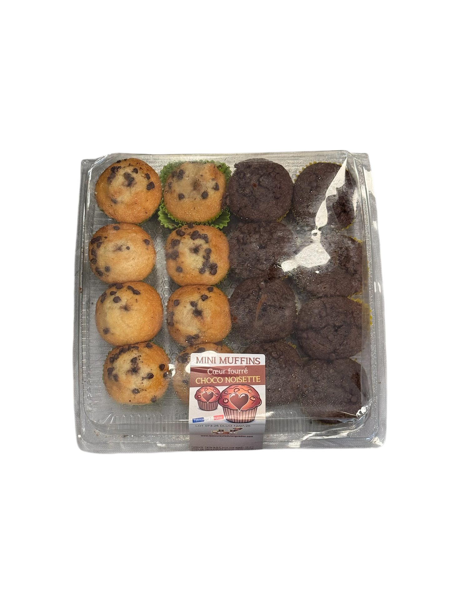 MINI MUFFINS CHOCO NOISETTE 580G