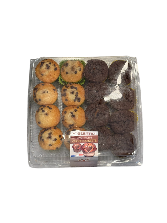 MINI MUFFINS CHOCO NOISETTE 580G