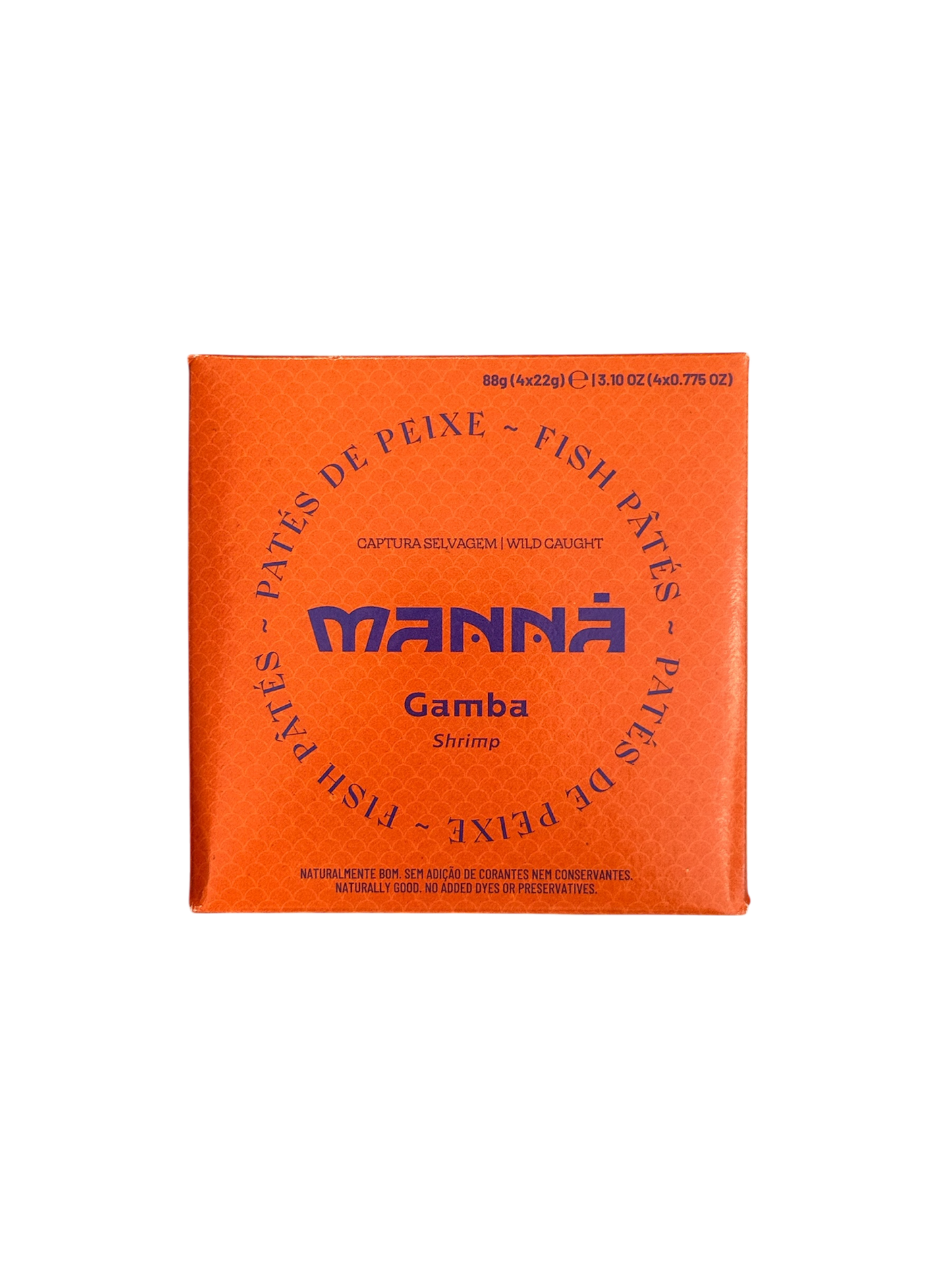 PATE DE CREVETTE MANNA 4X22G