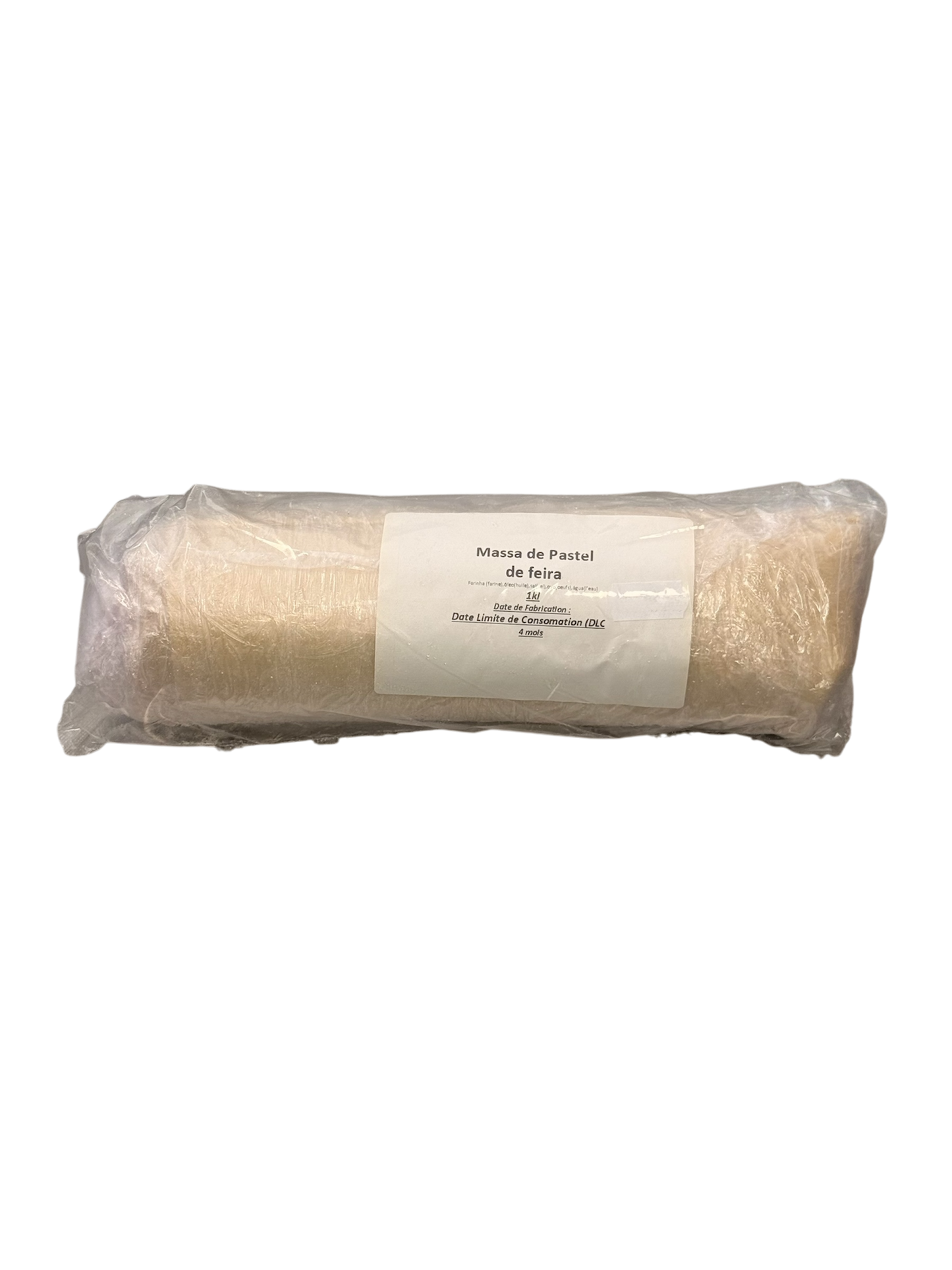 MASSA DE PASTEL DE FEIRA 1KG