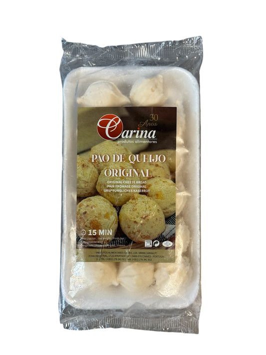 PAIN AU FROMAGE CONGELE PAO DE QUEIJO CARINA 400G