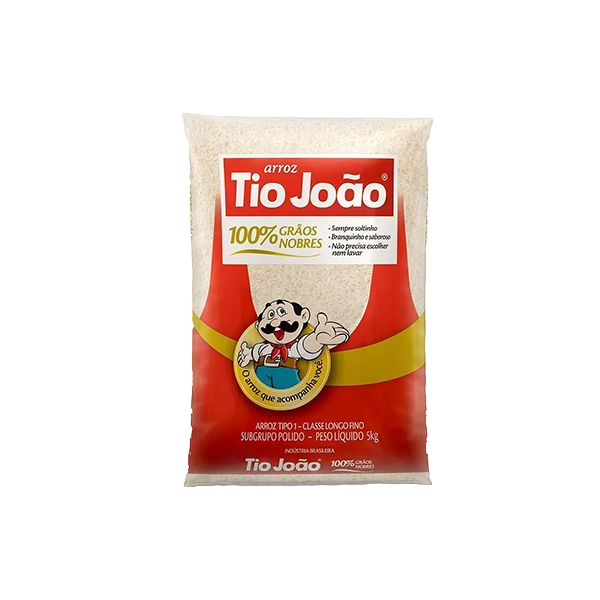 ARROZ BRANCO LONGO TIO JOÃO 5KG